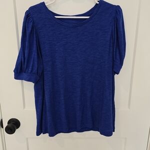 Chicos Puff Sleeve T
